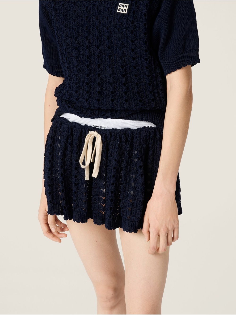 Miu Miu Cotton miniskirt It38